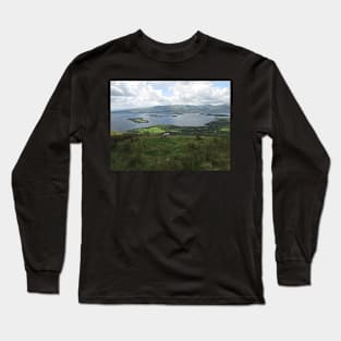 View of Loch Lomond from Conic Hill, Balmaha, Scotland Long Sleeve T-Shirt